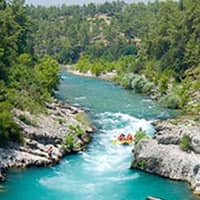 Enjoying the Splash Rafting experience